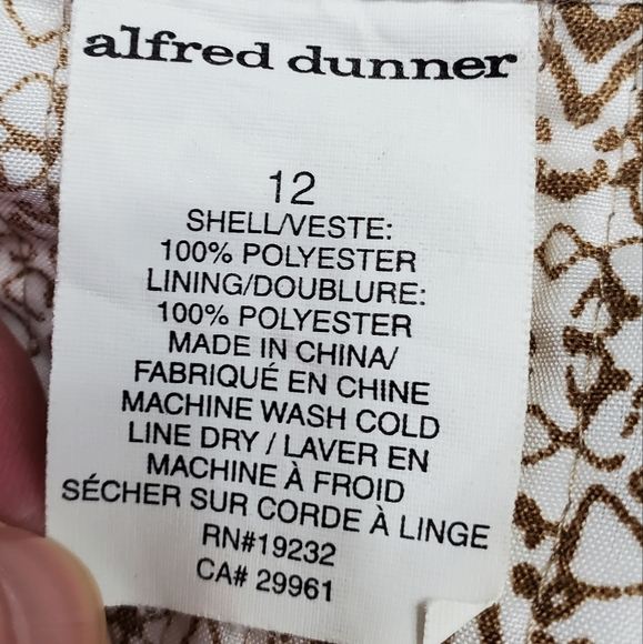 Alfred Dunner Quilted Medallion Blazer - Picture 9 of 9